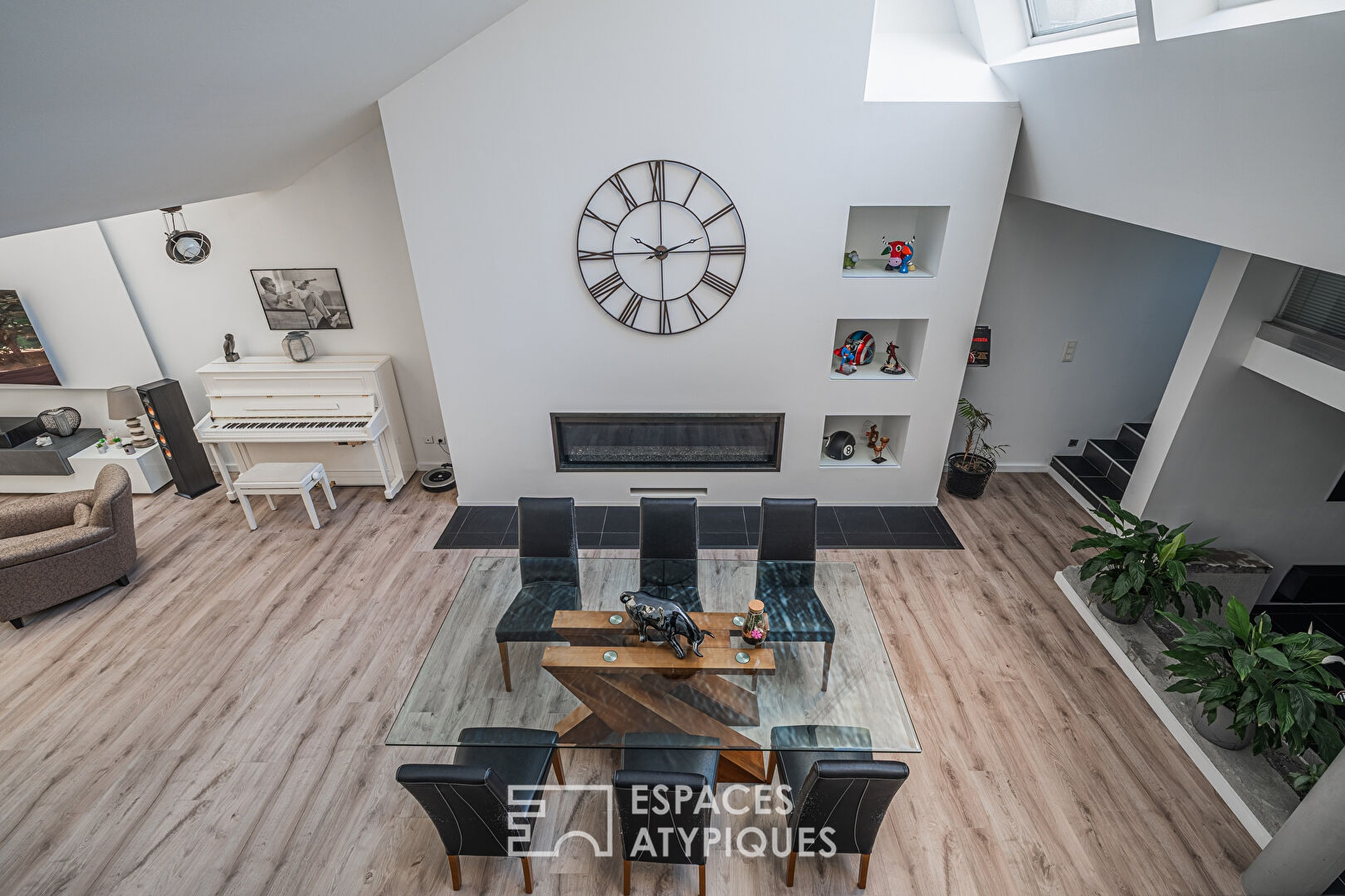 Appartement Loft avec terrasse proche du centre-ville