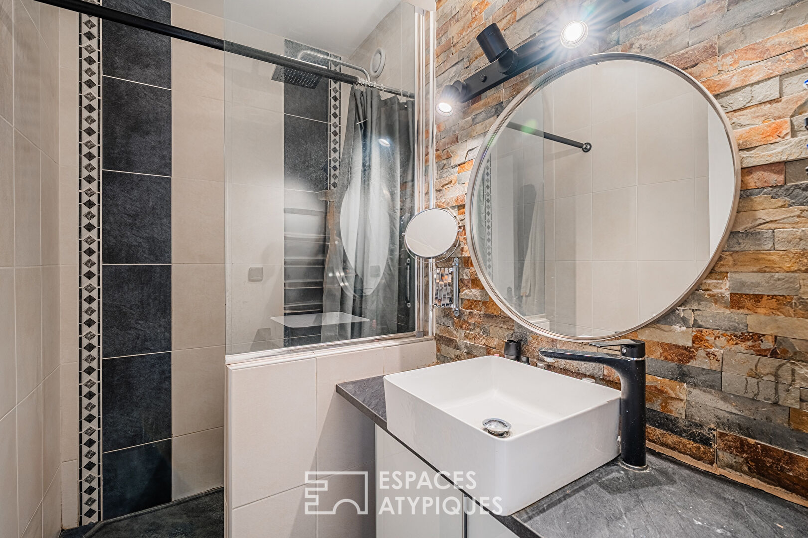 Appartement avec terrasses sur parc