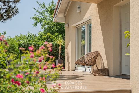 Contemporary house on the heights of Seyssins
