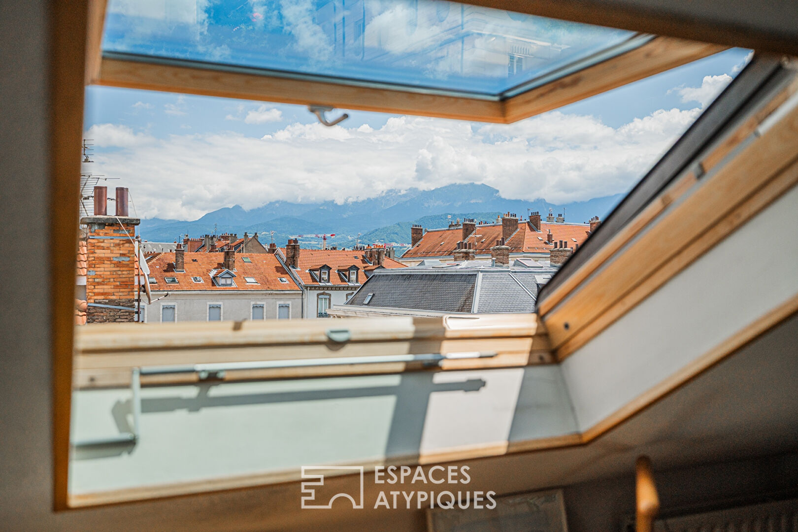 Appartement sous les toits comme un véritable cocon