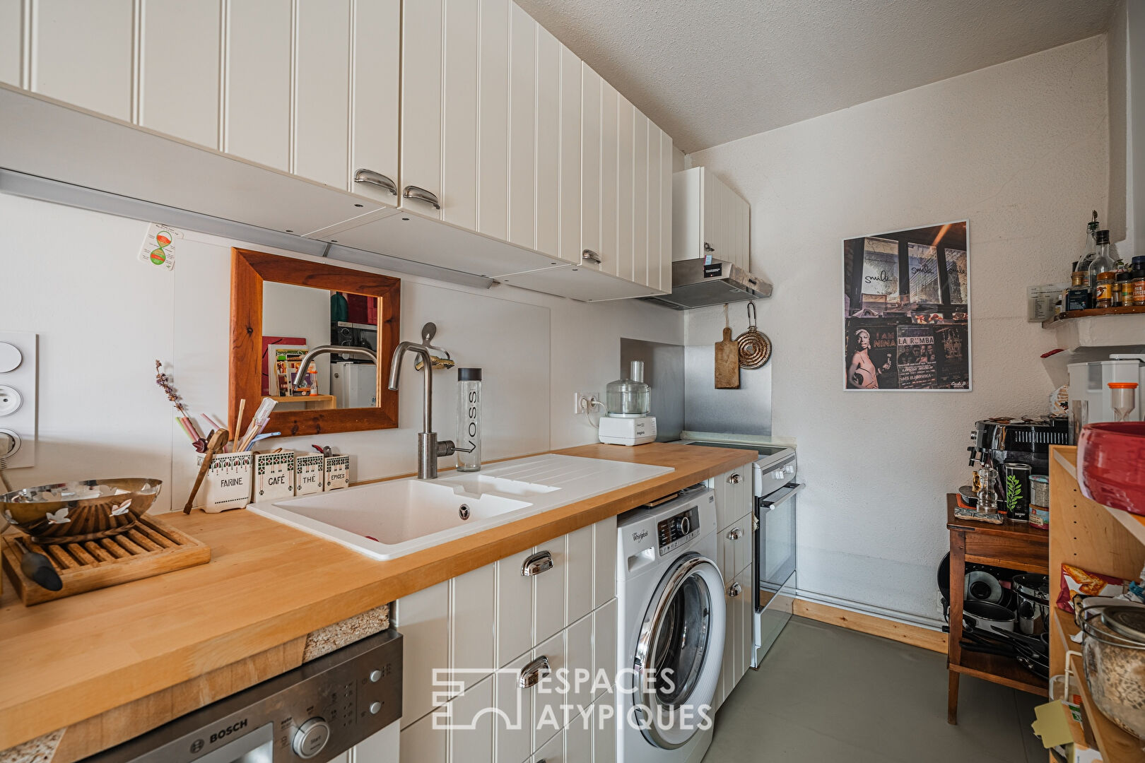 Appartement sous les toits comme un véritable cocon