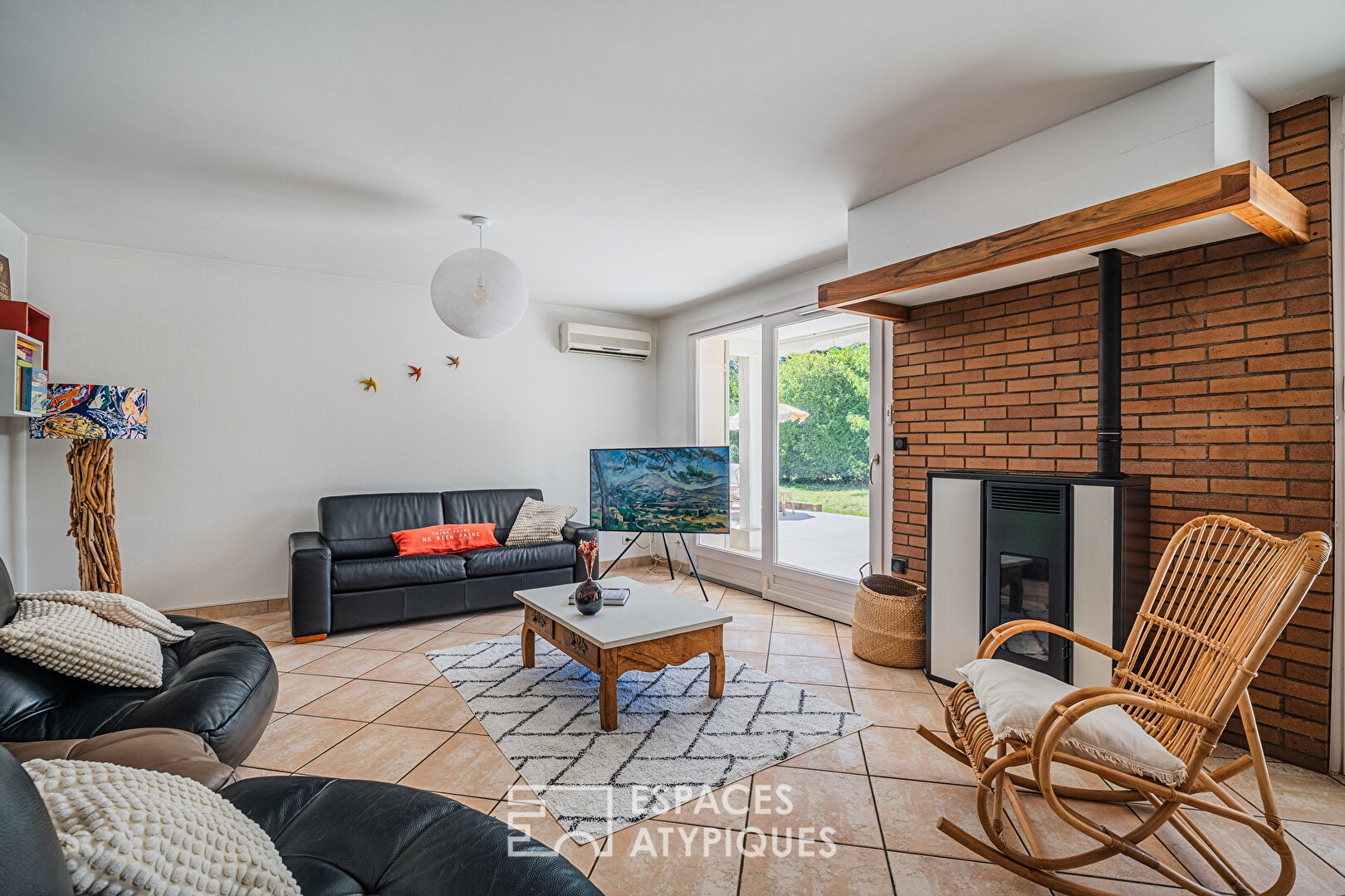 Maison à l’esprit landais avec piscine