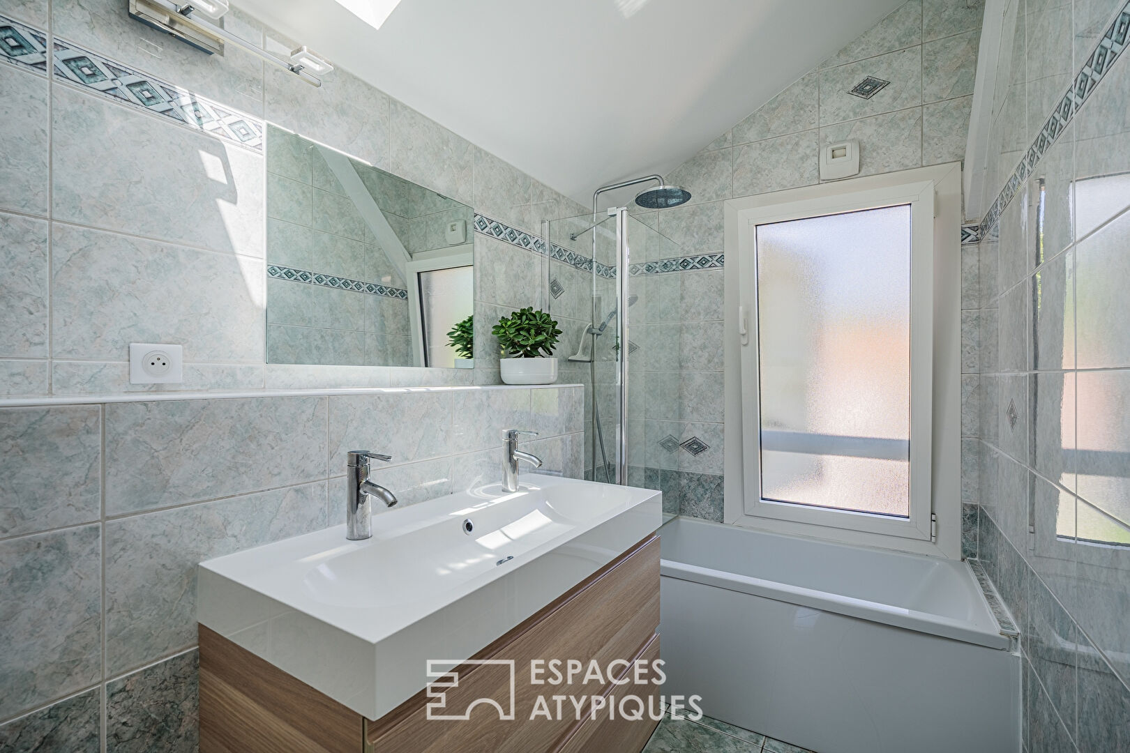 Maison à l’esprit landais avec piscine