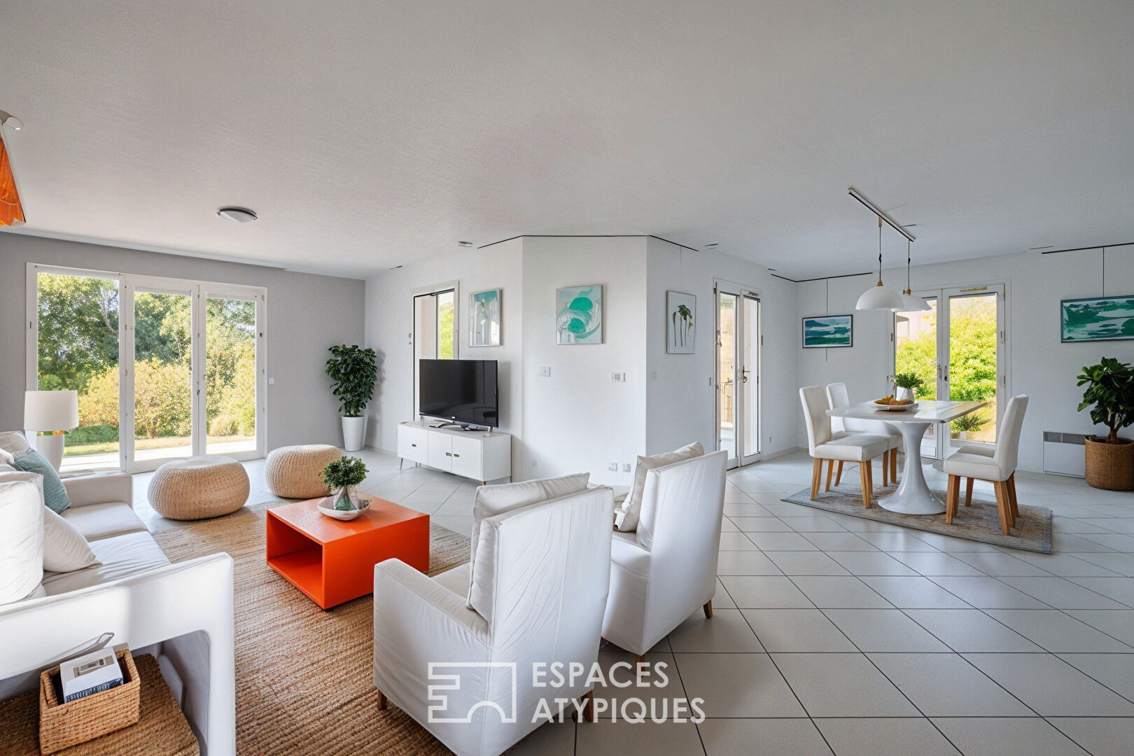 Maison avec vue sur le massif de Belledonne