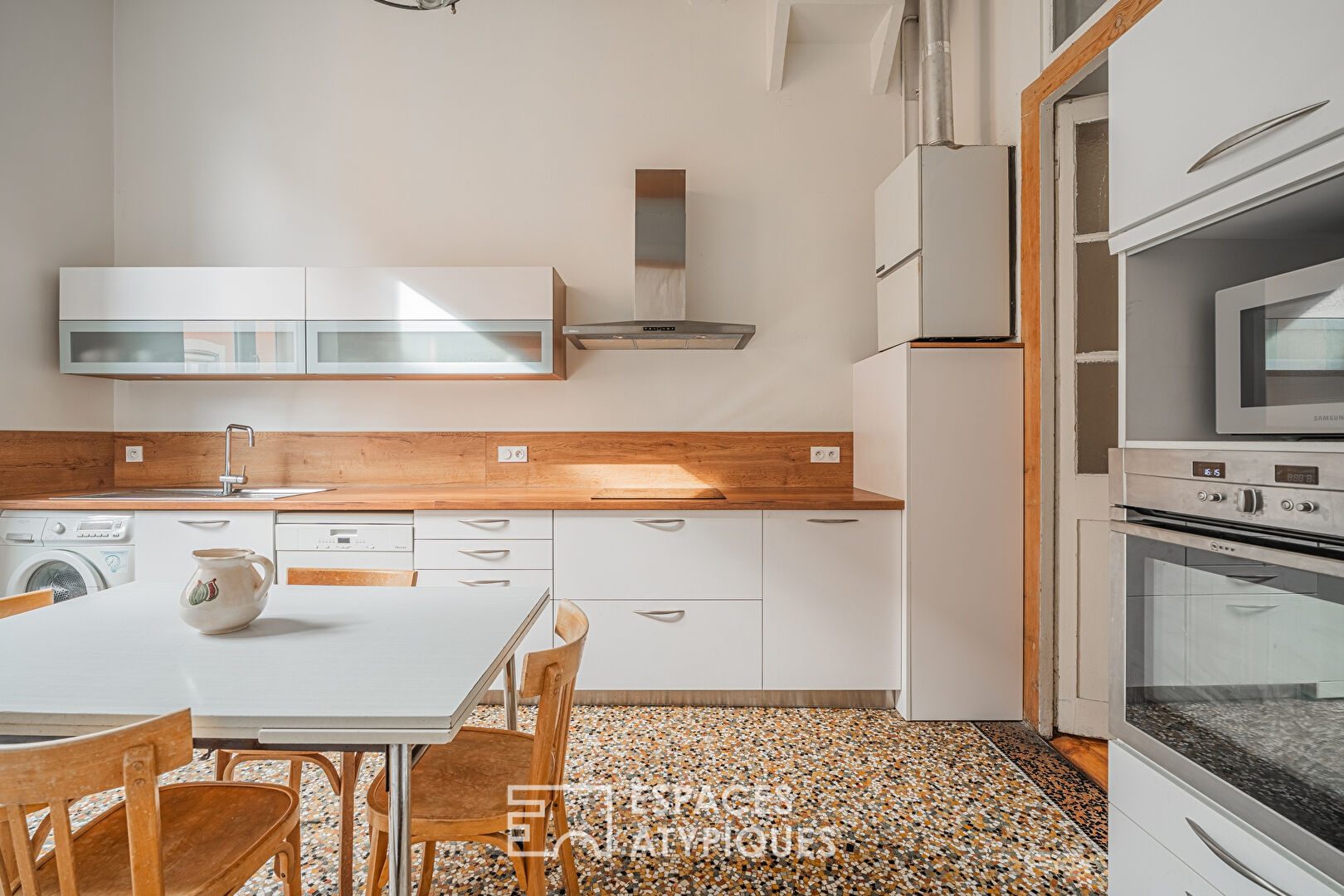 Appartement aux volumes hors norme dans un immeuble classé en centre ville