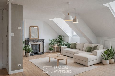 Appartement en dernier étage avec vue