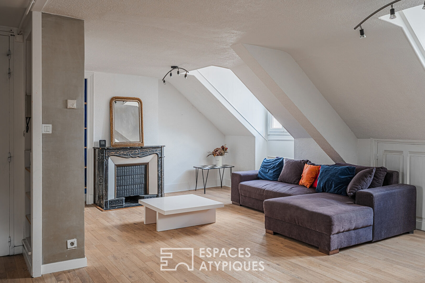 Appartement en dernier étage avec vue