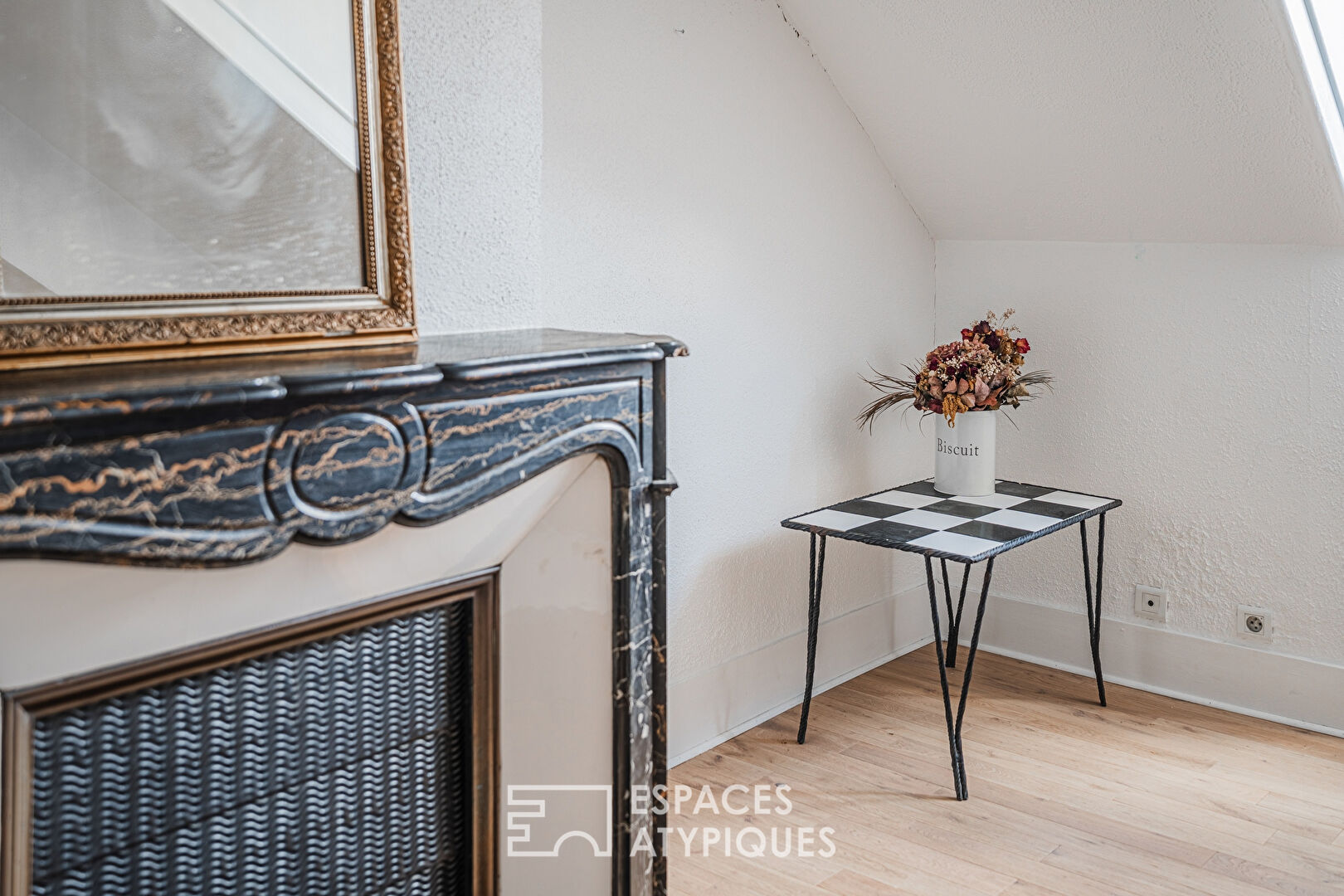 Appartement en dernier étage avec vue