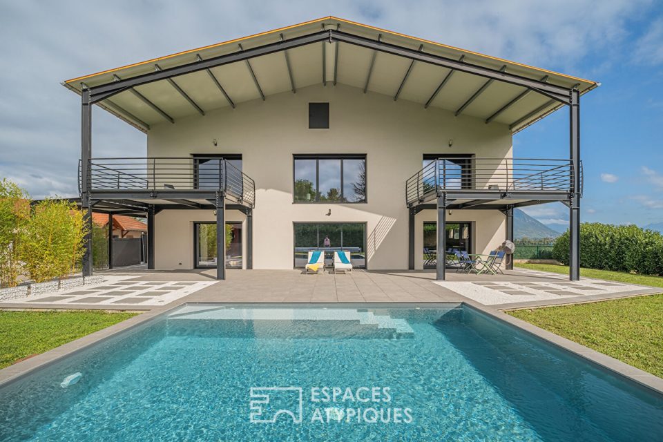 Maison contemporaine familiale aux portes de la Savoie