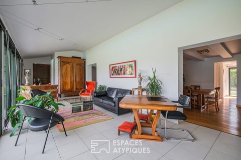 Villa avec piscine et vue sur les hauts de Brie et Angonnes