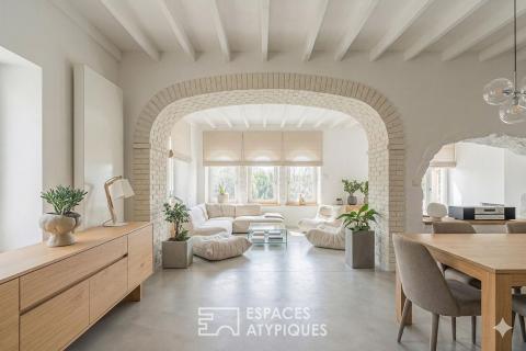 Maison de charme avec jardin suspendu, piscine et dépendance aménagée