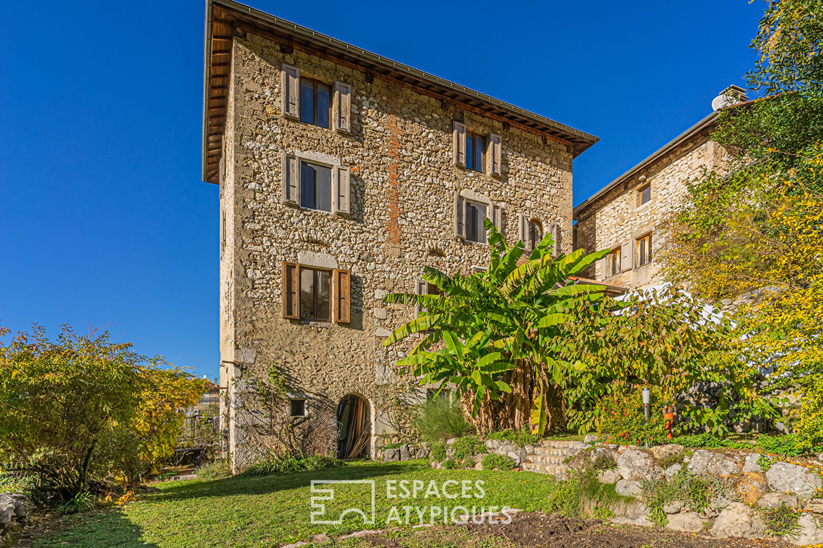 Ancien Moulin du XVIIIe et son jardin suspendu
