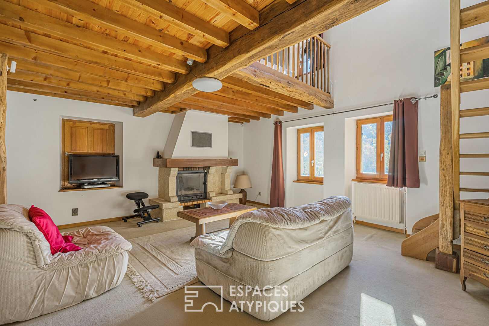 Ancien Moulin du XVIIIe et son jardin suspendu