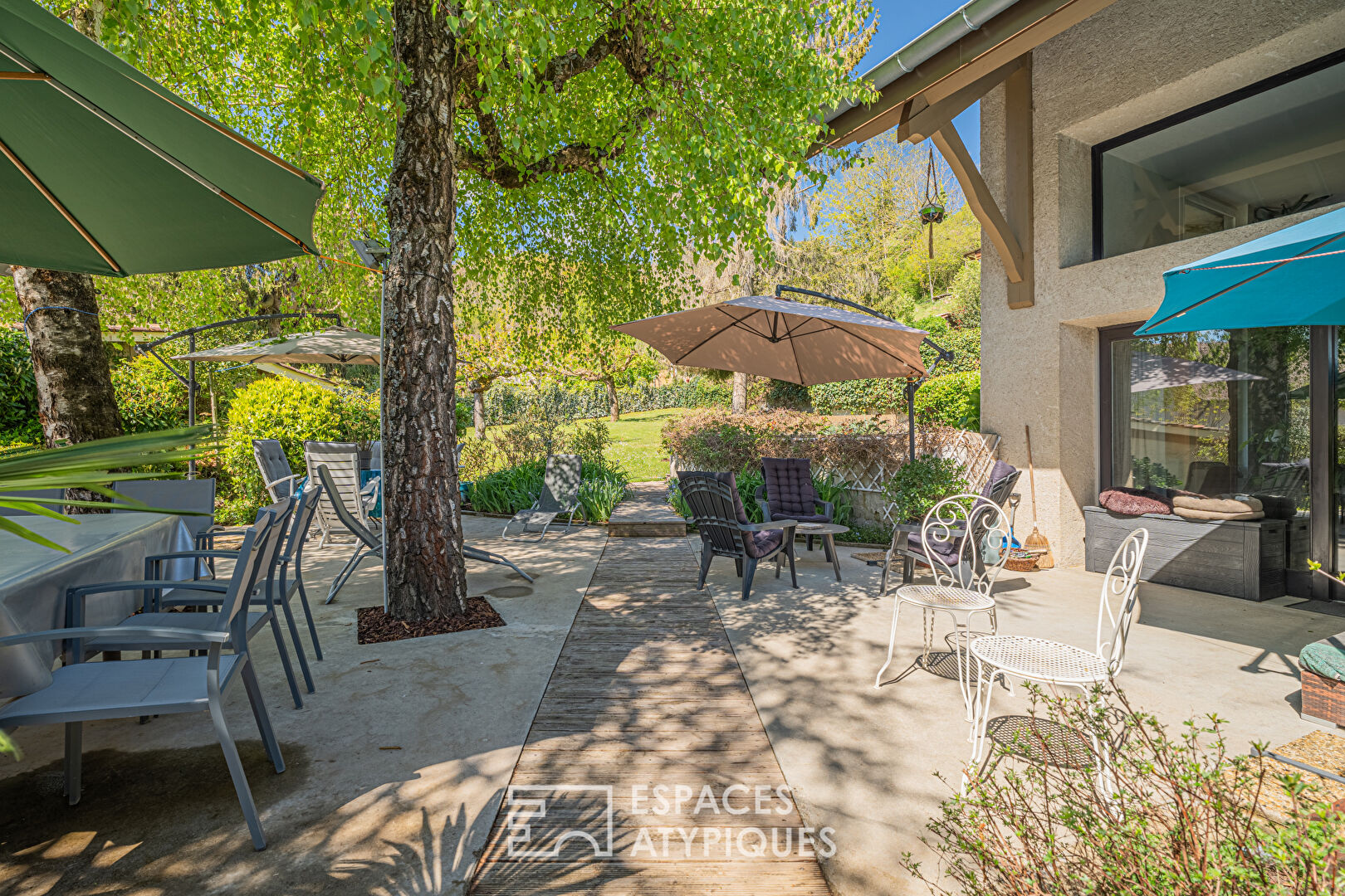 Demeure dauphinoise rénovée par un architecte