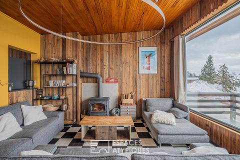 Chamrousse 1750, chalet rénové et sa vue spectaculaire