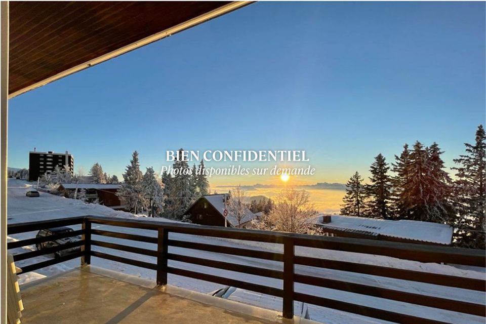 Chamrousse 1750, chalet rénové et sa vue spectaculaire