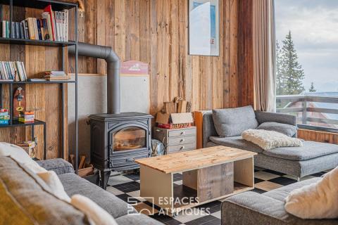 Chamrousse 1750, chalet rénové et sa vue spectaculaire