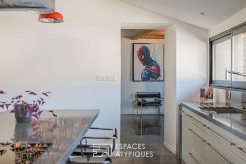 Ancienne ferme à la rénovation d&rsquo;exception