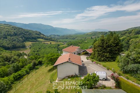 Maison années 70 et sa vue d&rsquo;exception