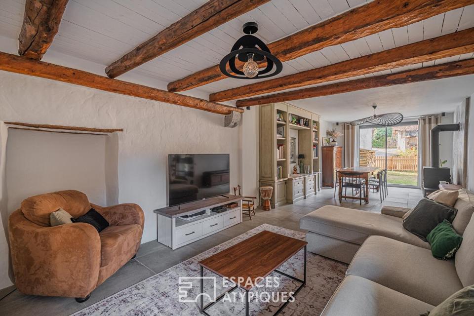 Maison d'artiste avec son atelier dans un hameau de La Palud