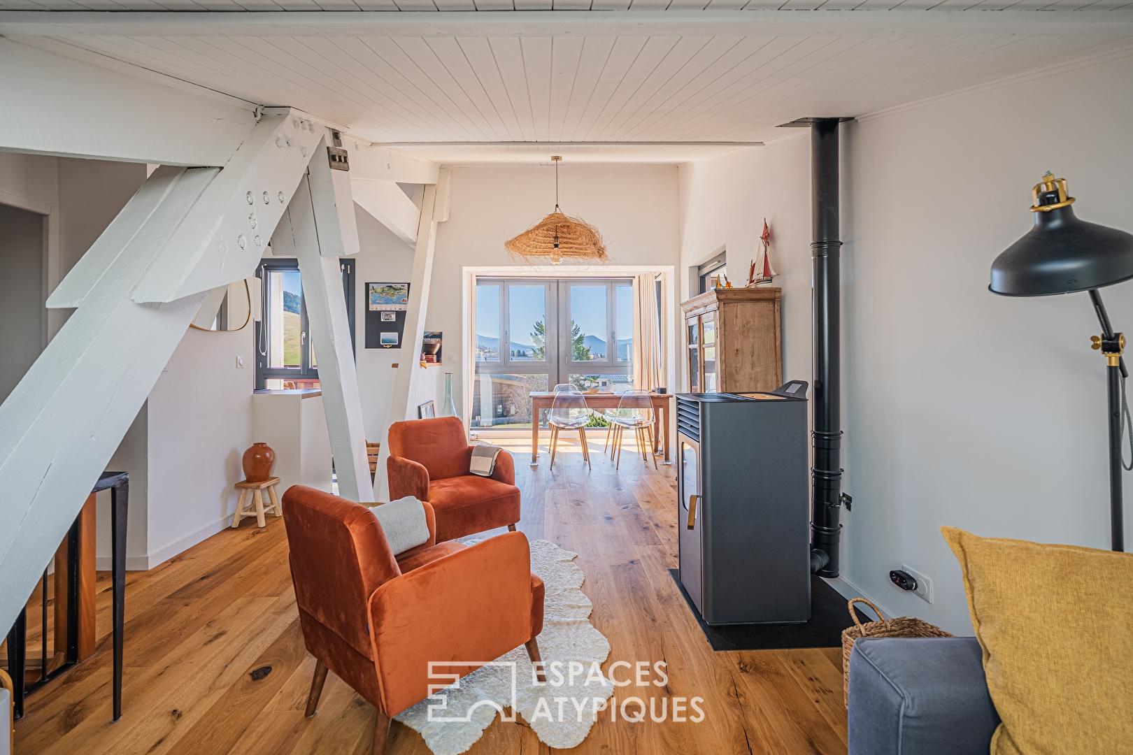 Appartement comme un refuge avec vue panoramique au coeur du Vercors