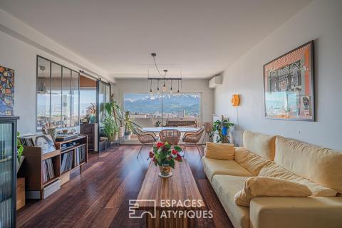 Appartement à la vue spectaculaire sur Bastille et Belledonne