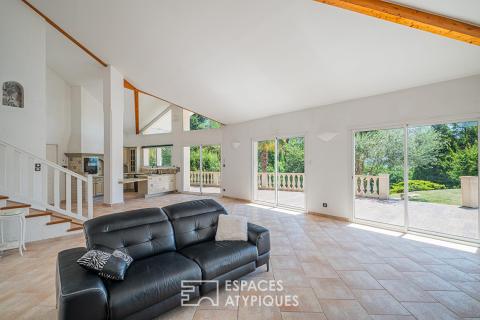 Villa de standing avec vue panoramique sur la plaine de l&rsquo;Isère
