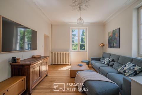 Maison de maître dans un écrin de verdure