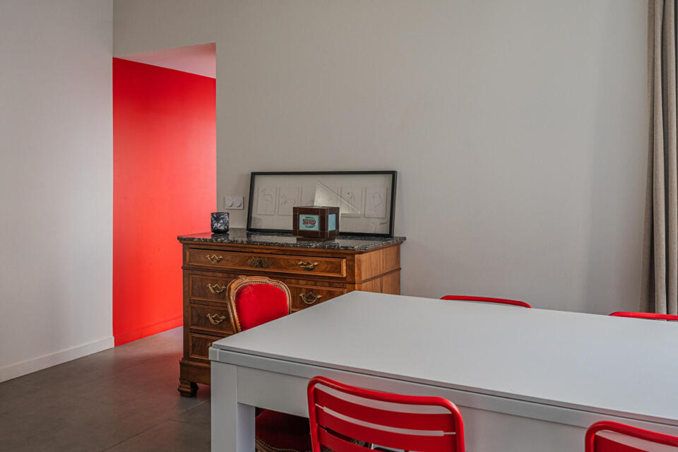 Appartement atypique avec terrasses sur cour