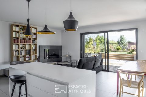 Appartement contemporain dans une résidence de standing