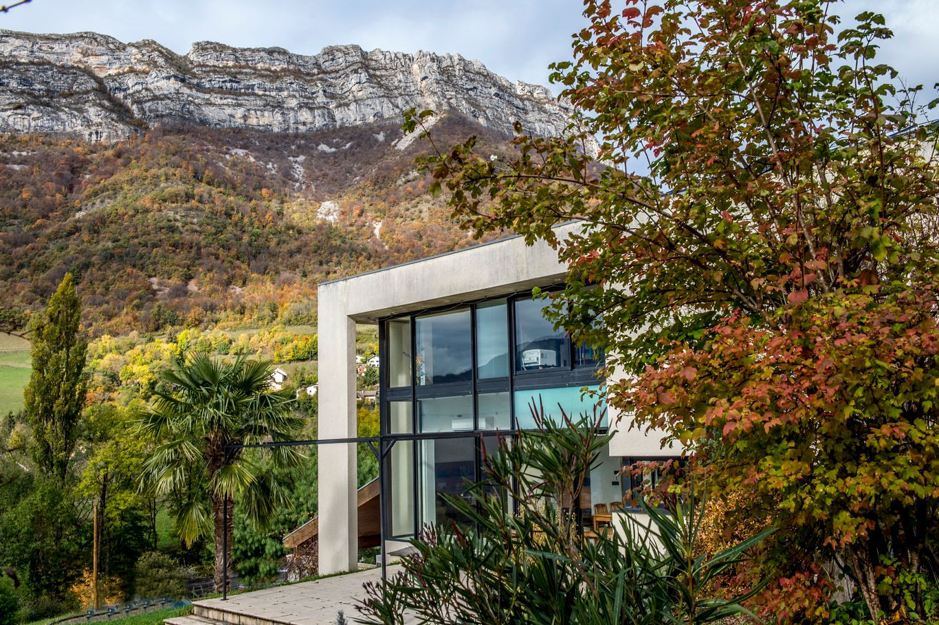 Maison d’architecte sur les hauteurs de Saint Martin Le Vinoux