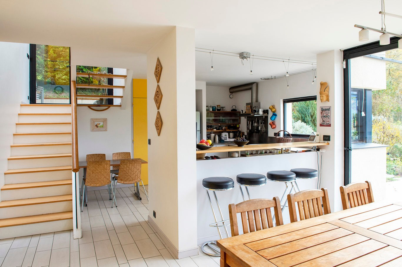 Maison d’architecte sur les hauteurs de Saint Martin Le Vinoux