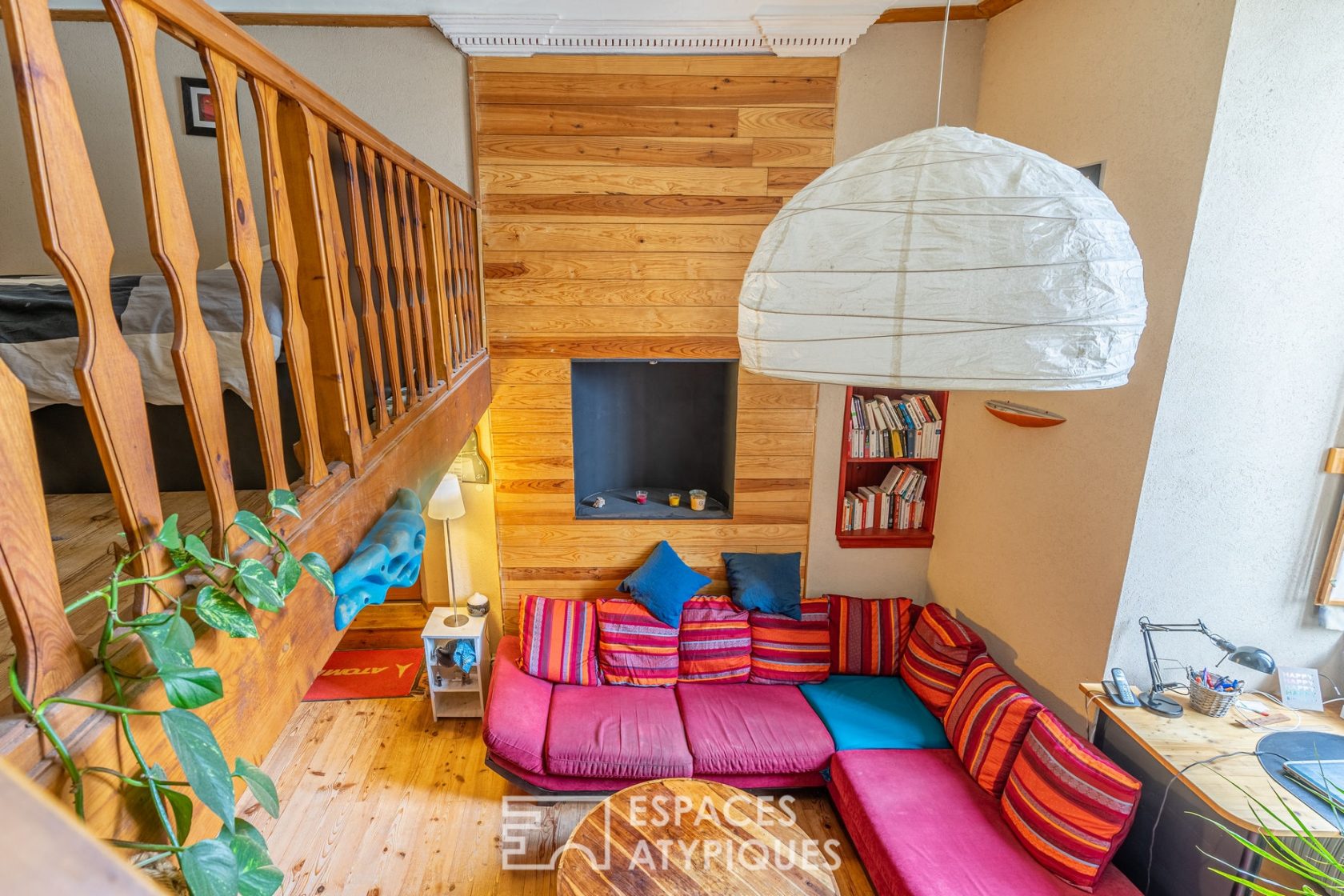 Appartement de charme avec mezzanine