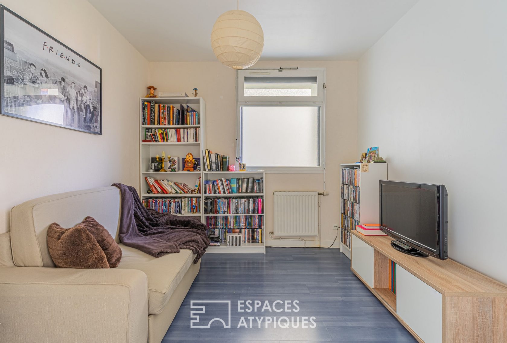Appartement en rez-de-jardin au château