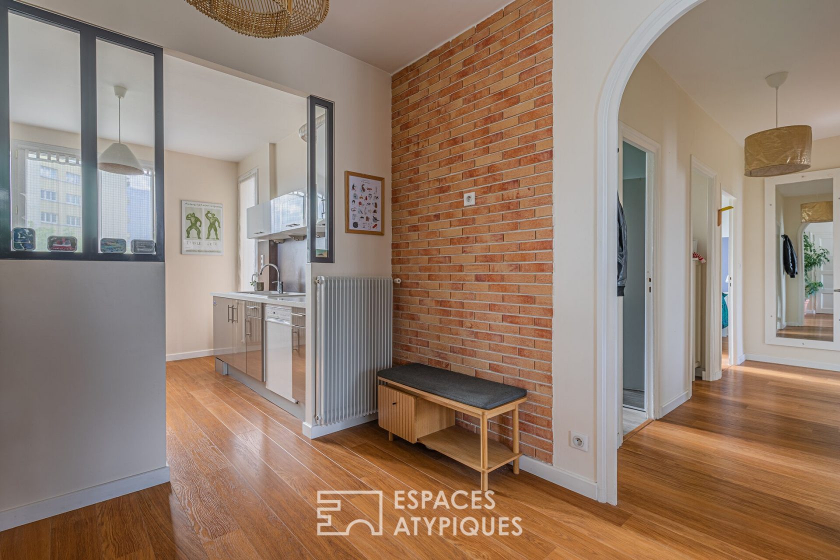 Beautiful renovated apartment near Gustave Rivet