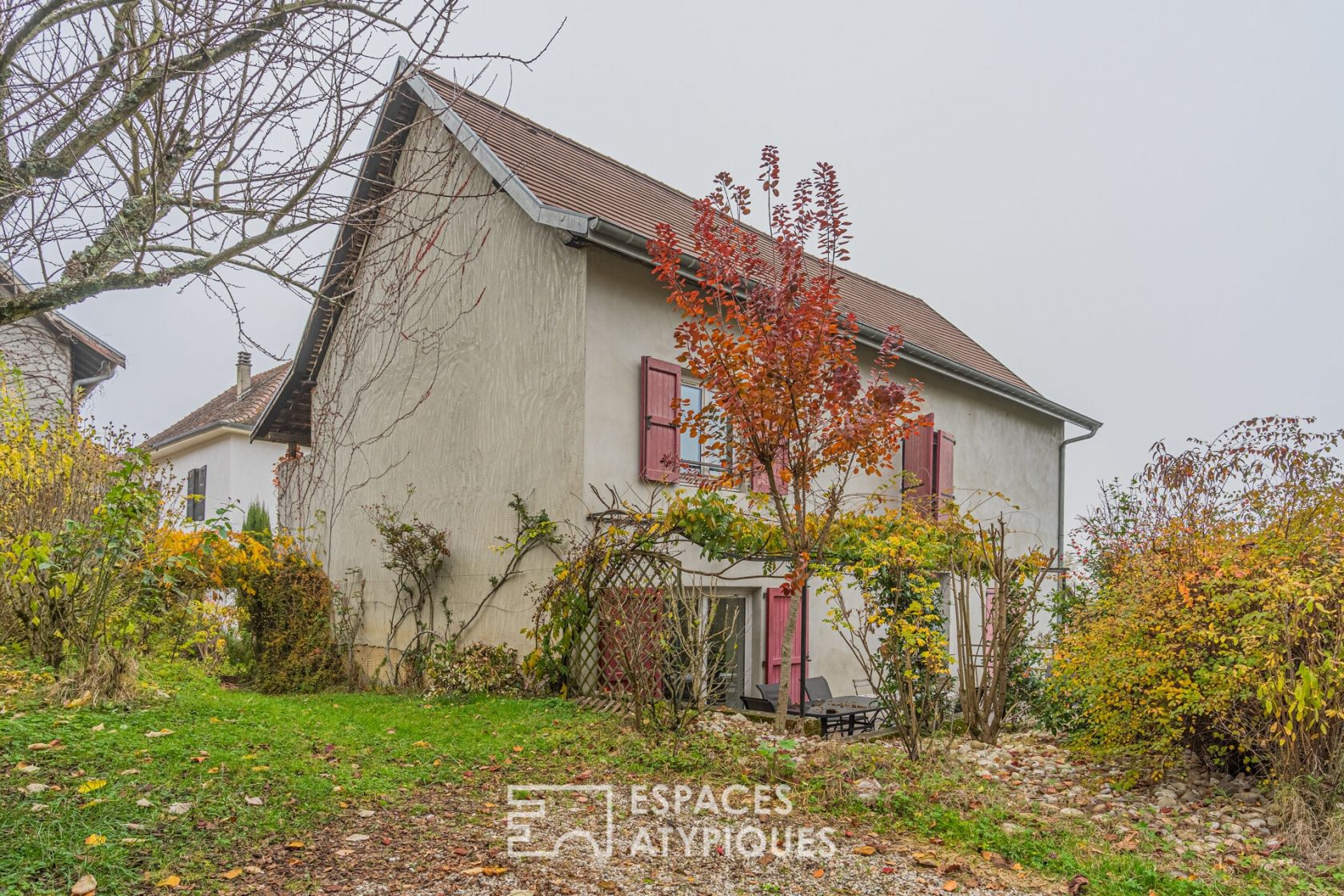 Old farmhouse and barn renovated