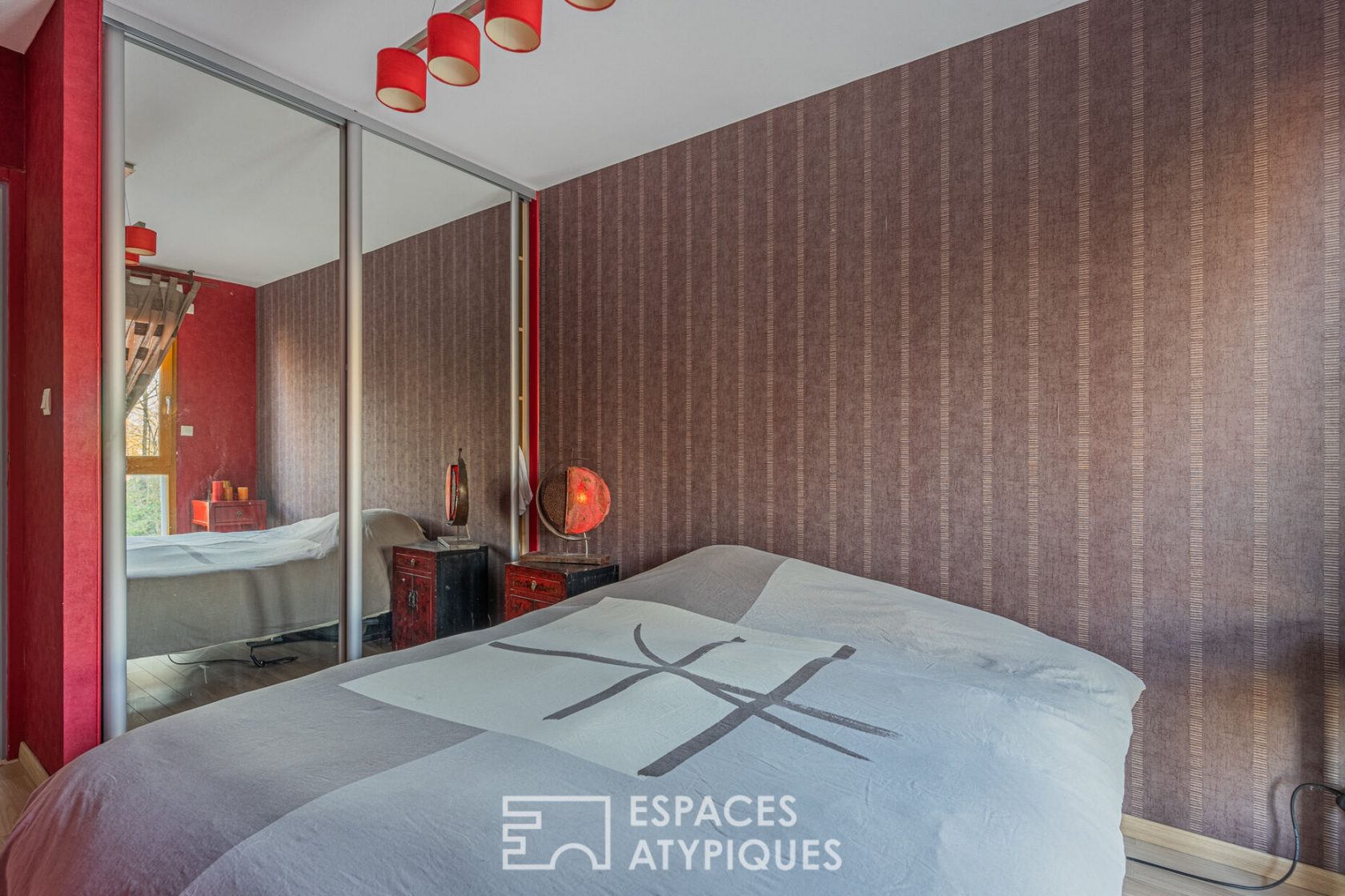 Appartement contemporain dans son écrin de verdure