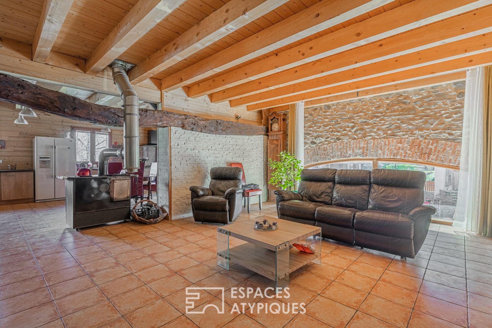Old renovated farmhouse in Belledonne