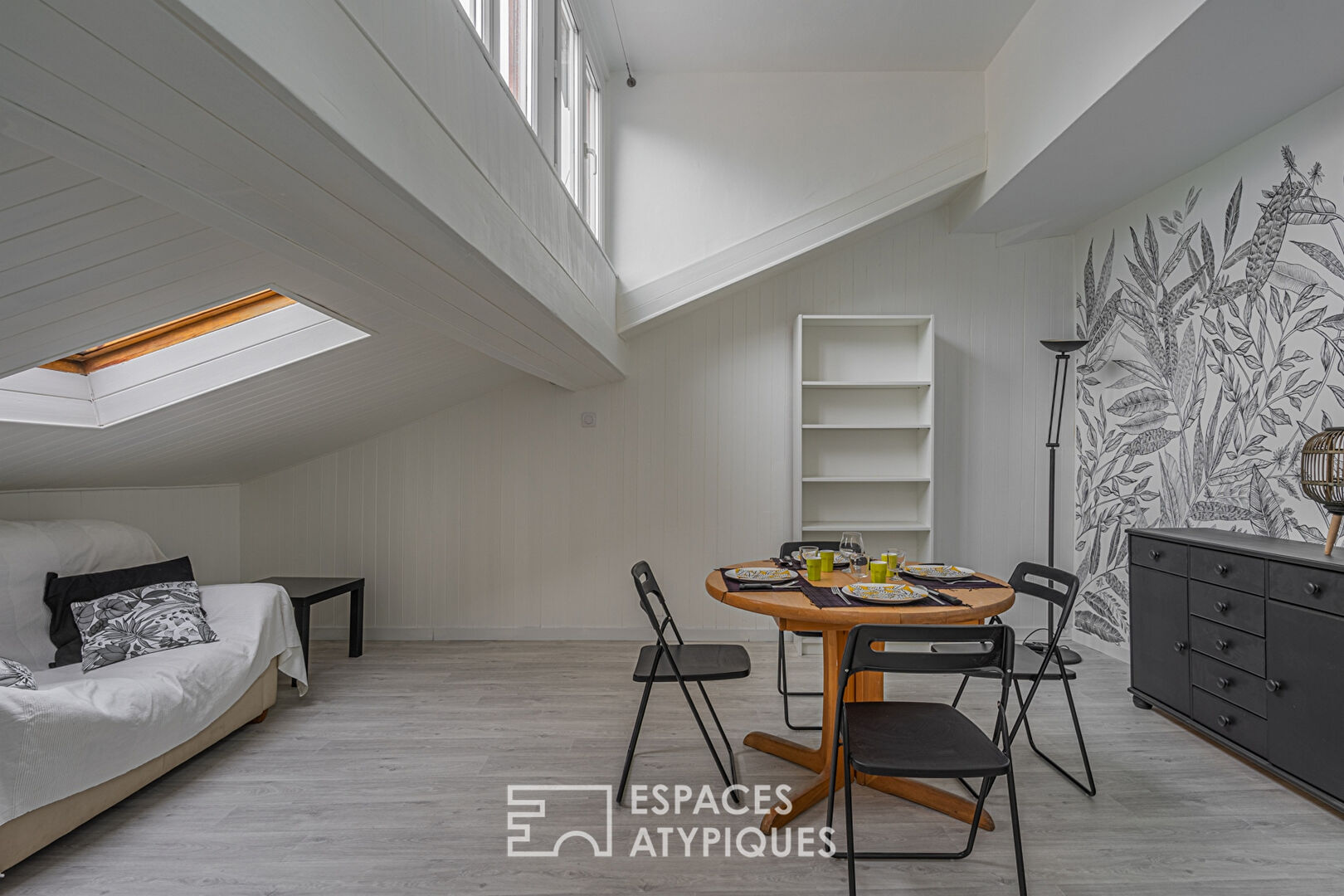 Attic apartment