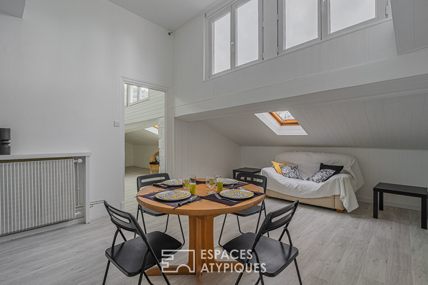 Attic apartment