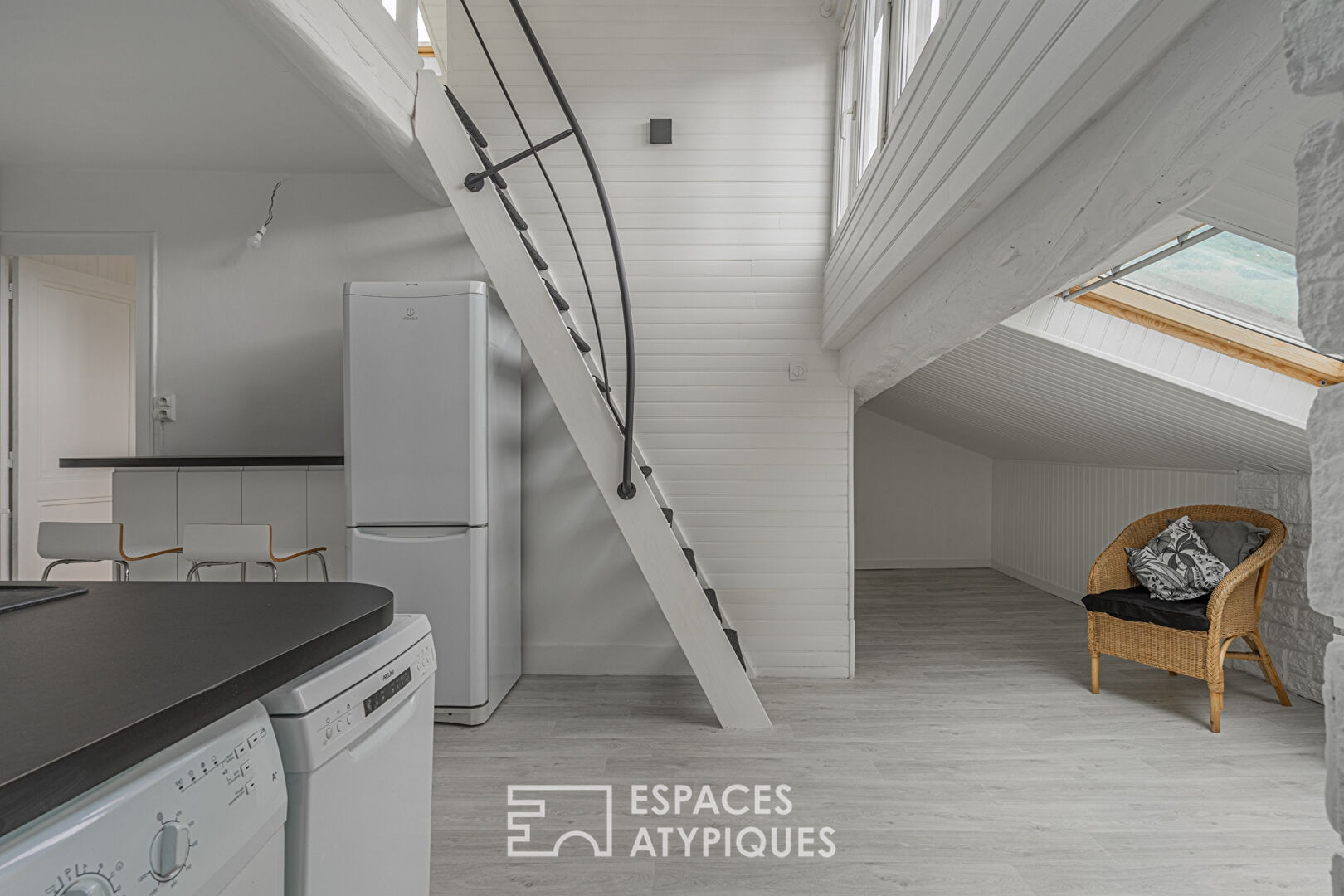 Attic apartment
