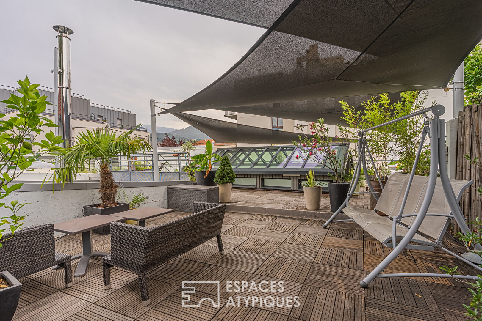 Superbe maison avec terrasses en roof top