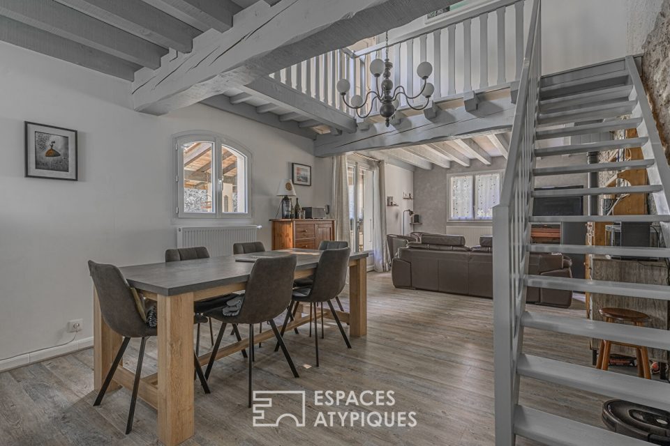 38210 tullins - Ancien corps de ferme restauré avec jardin et piscine - Réf. 737EAG