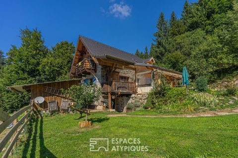 Maison de caractère dans son cadre naturel