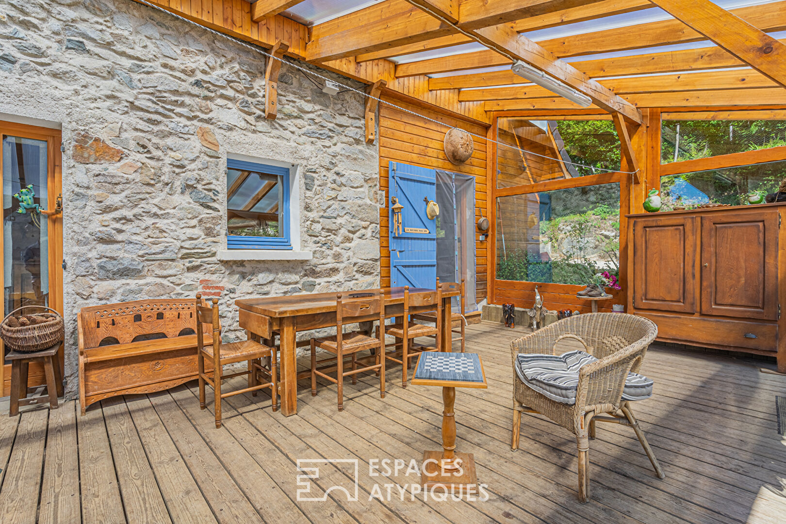 Maison de caractère dans son cadre naturel