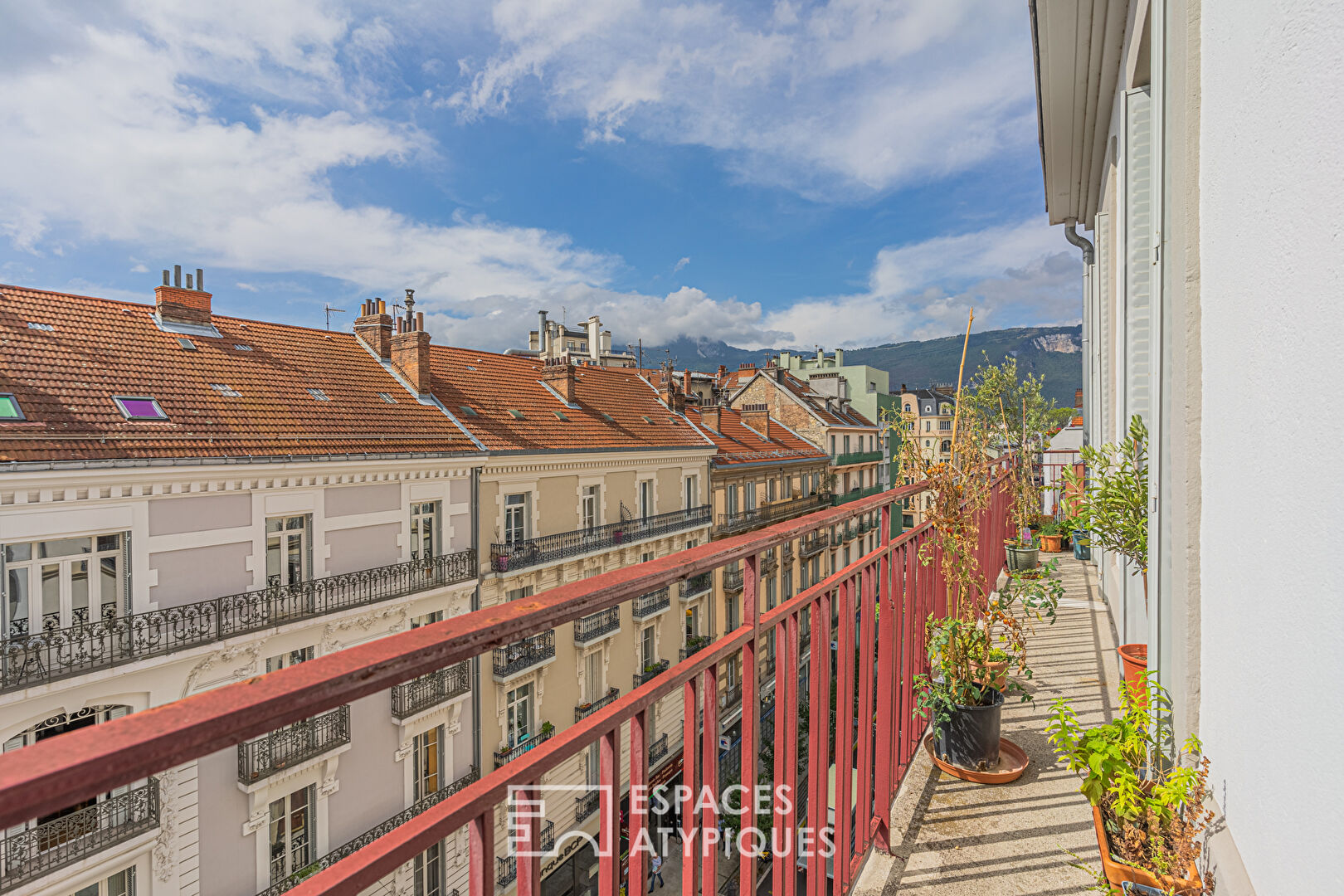 Appartement de caractère en dernier étage