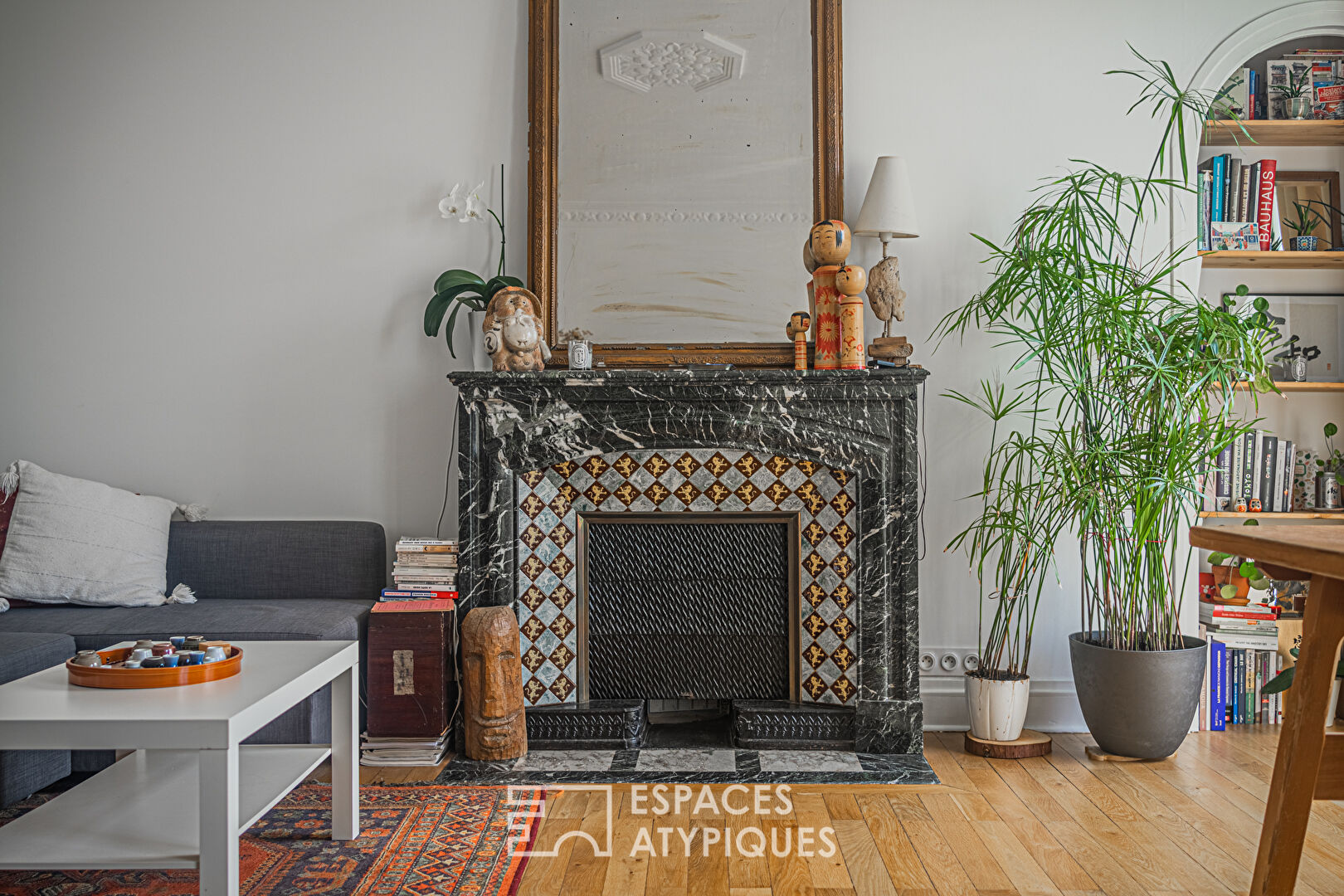 Appartement de caractère en dernier étage