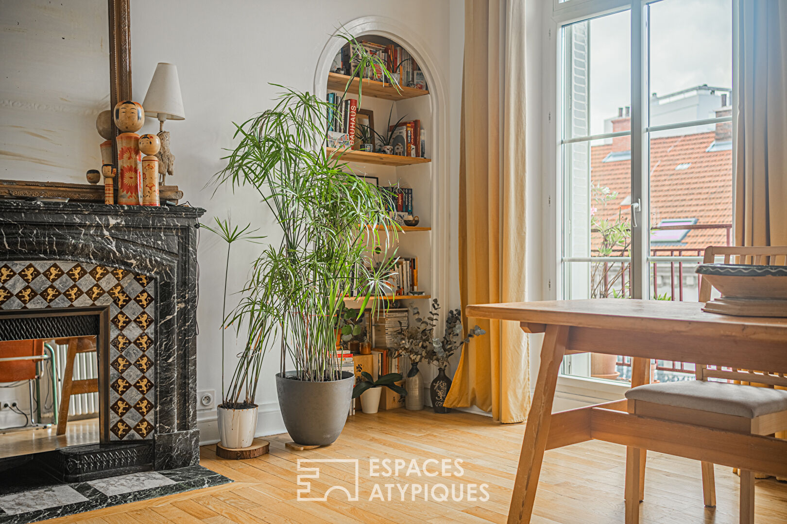 Appartement de caractère en dernier étage