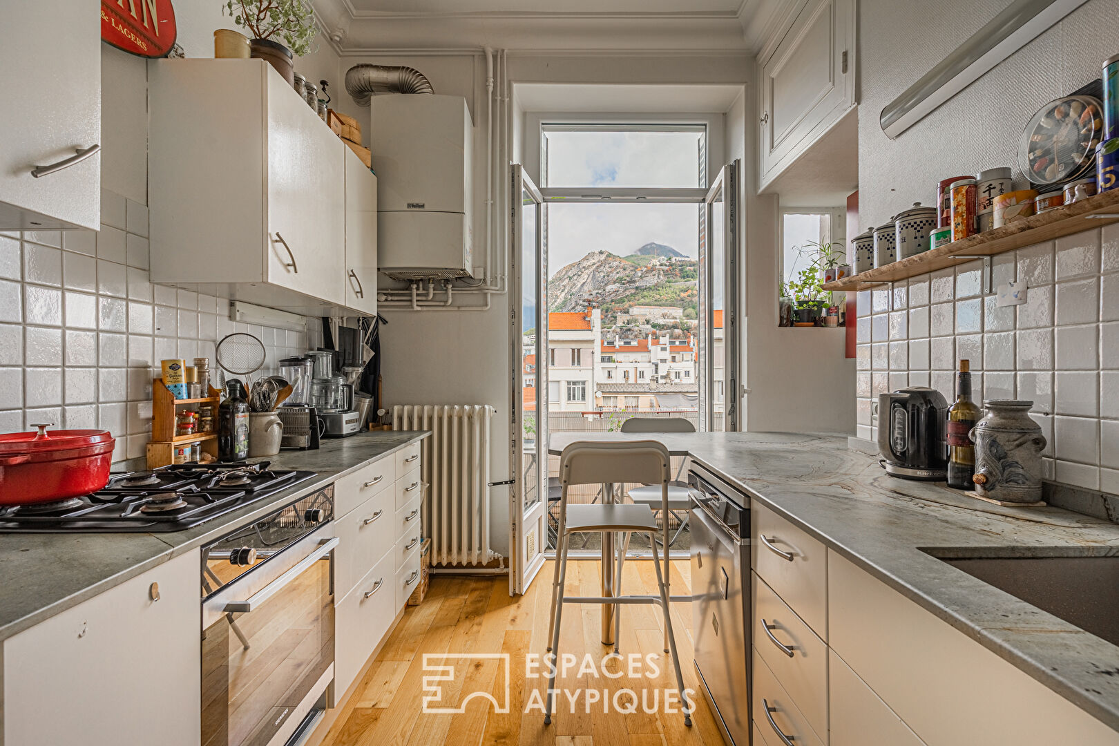 Appartement de caractère en dernier étage