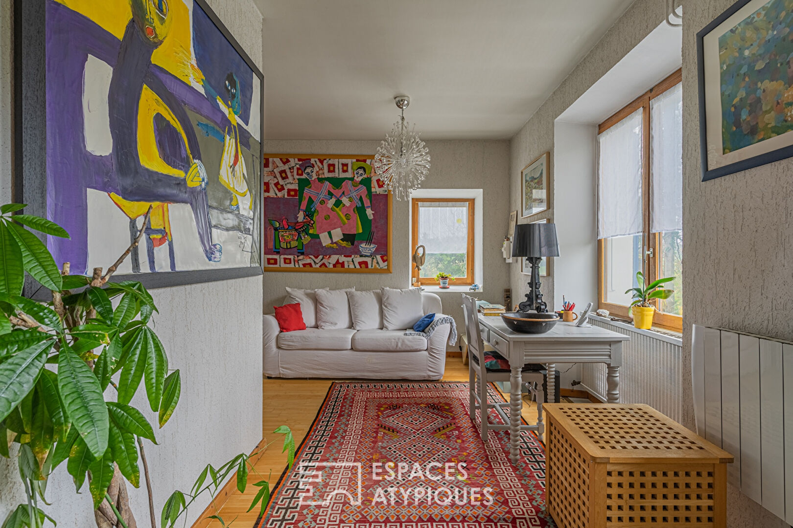 Ferme avec vue réinterprétée par un architecte